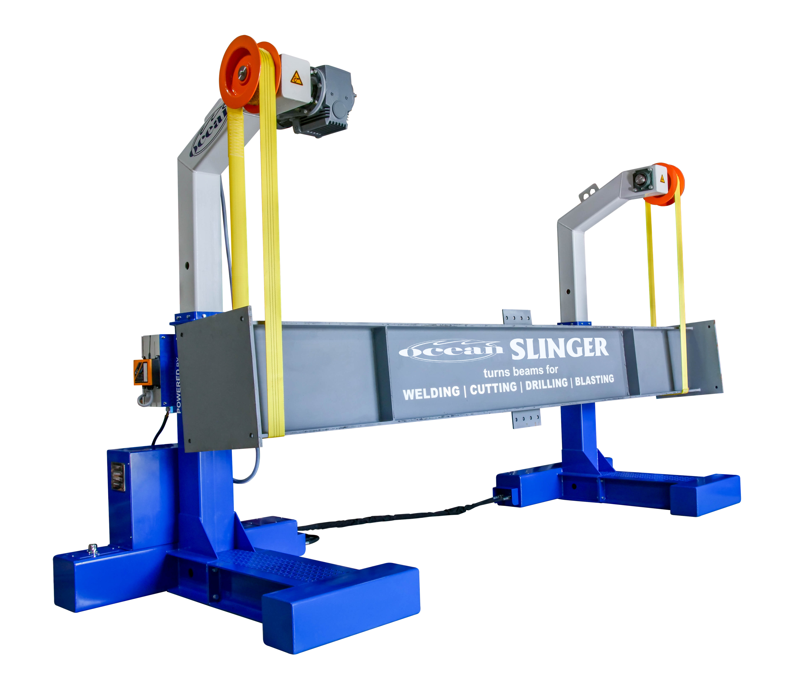 Slinger for Steel Rotation and weld positioning